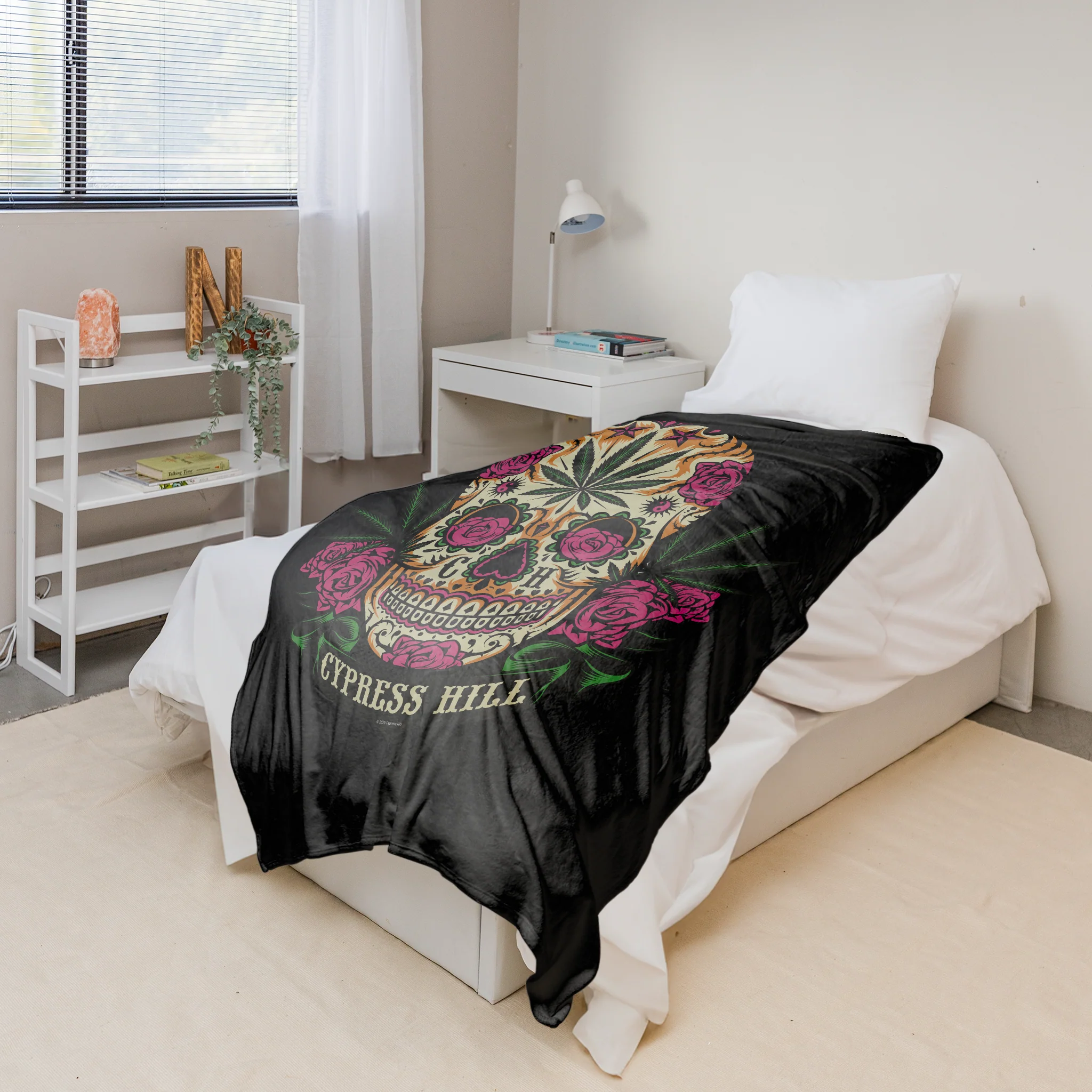 Rocksax Cypress Hill Sherpa Fleece Blanket - Tequila Sunrise - Image 4