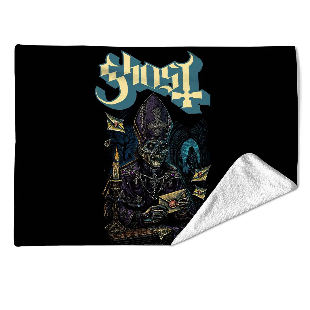 Rocksax Ghost Sherpa Fleece Blanket - Missive - Image 2