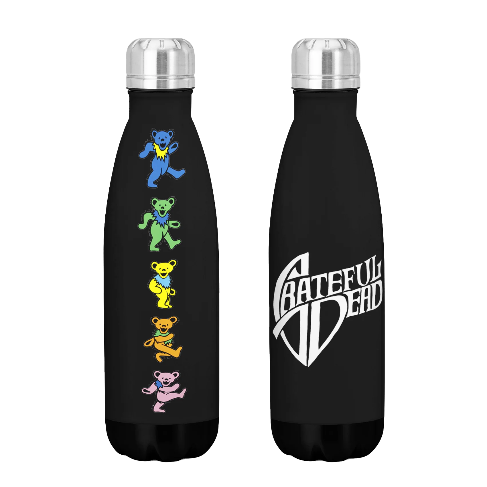 Rocksax Grateful Dead Drink Bottle - Dancing Bears