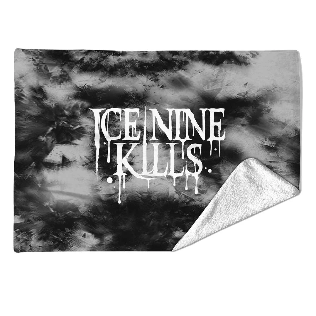 Rocksax Ice Nine Kills Sherpa Fleece Blanket - Drippy logo - Image 2