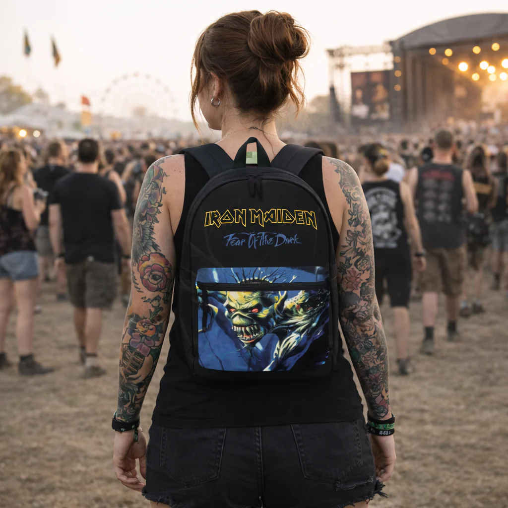 Rocksax Iron Maiden Backpack - Fear Pocket - Image 3