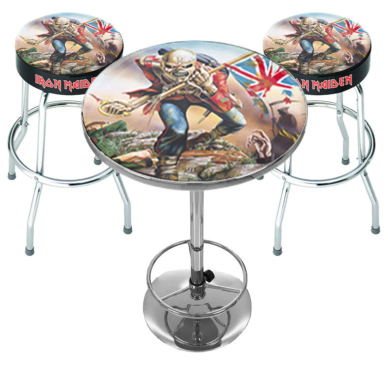 Rocksax Iron Maiden Bar Set - Trooper