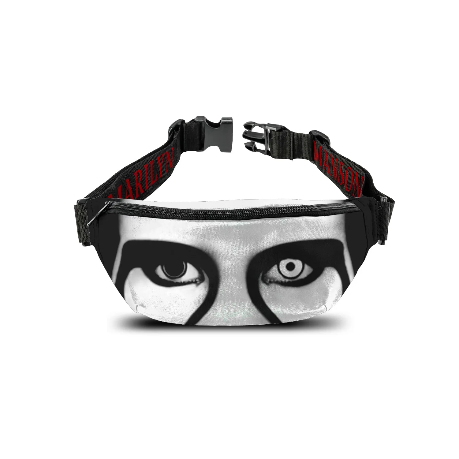 Rocksax Marilyn Manson Bum Bag (Fanny Pack) - Red Lips - Image 2