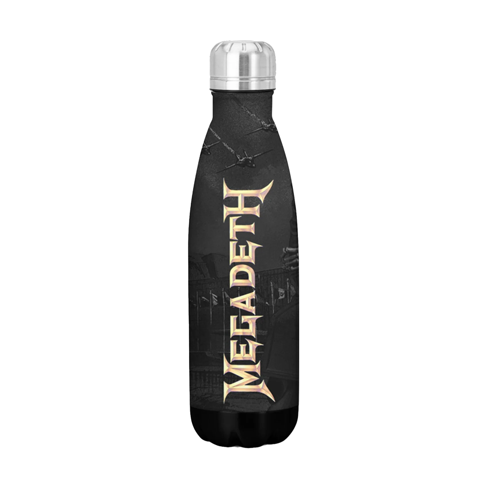 Rocksax Megadeth Drink Bottle - Logo