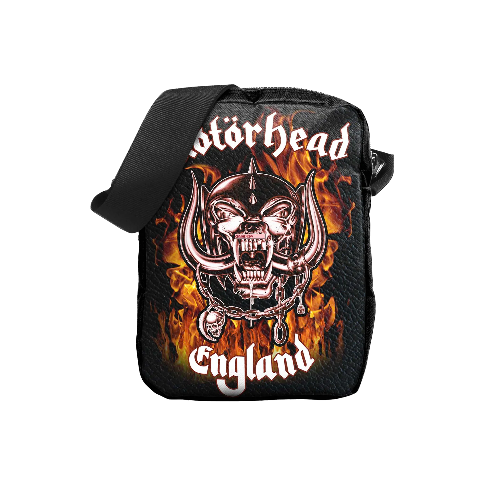 Rocksax Motorhead Crossbody Bag - England Fire