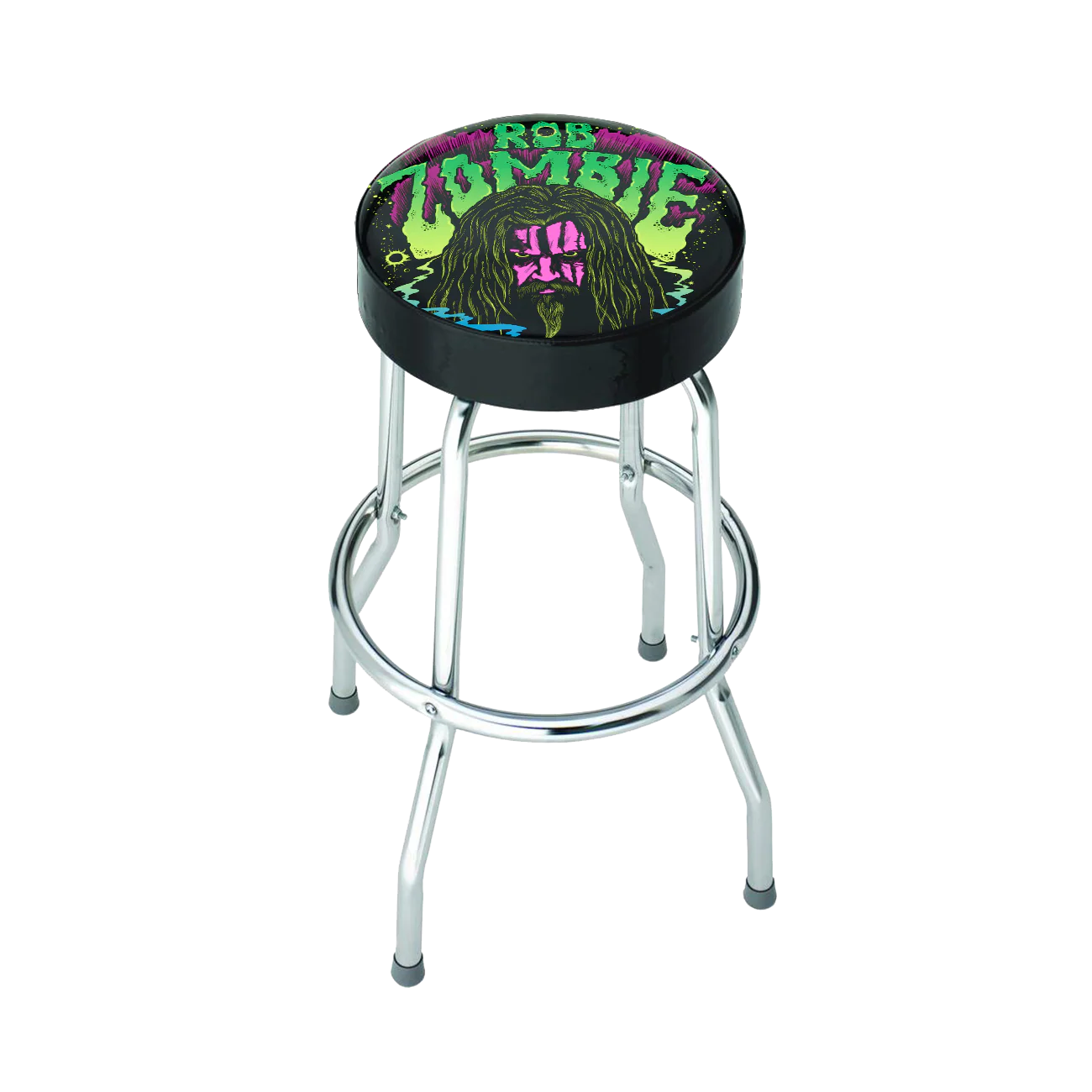 Rocksax Rob Zombie Bar Stool - Lunar