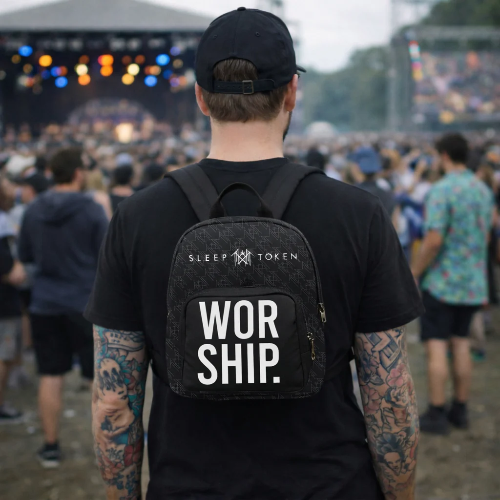 Rocksax Sleep Token Mini Backpack - Worship - Image 2