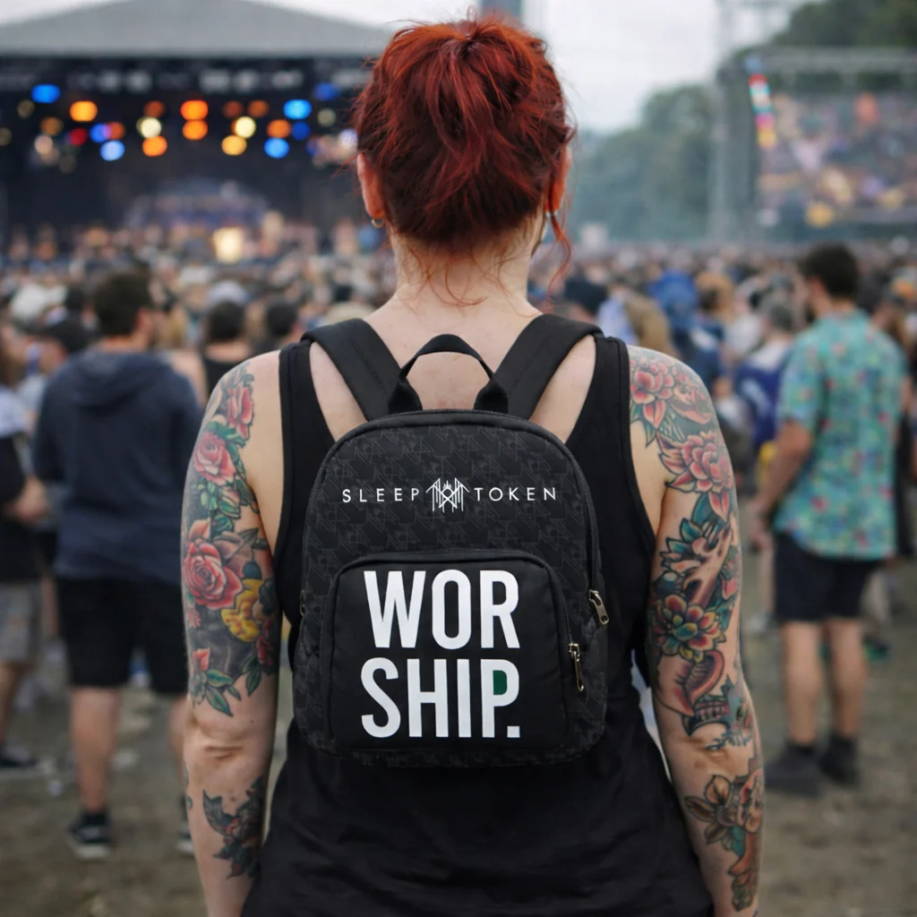 Rocksax Sleep Token Mini Backpack - Worship - Image 3