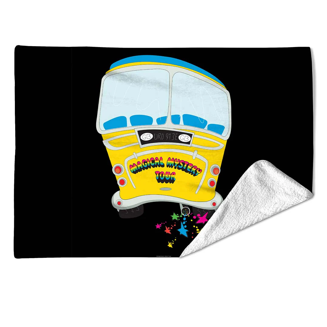 Rocksax The Beatles Blanket - Magical Mystery Tour Bus - Image 2