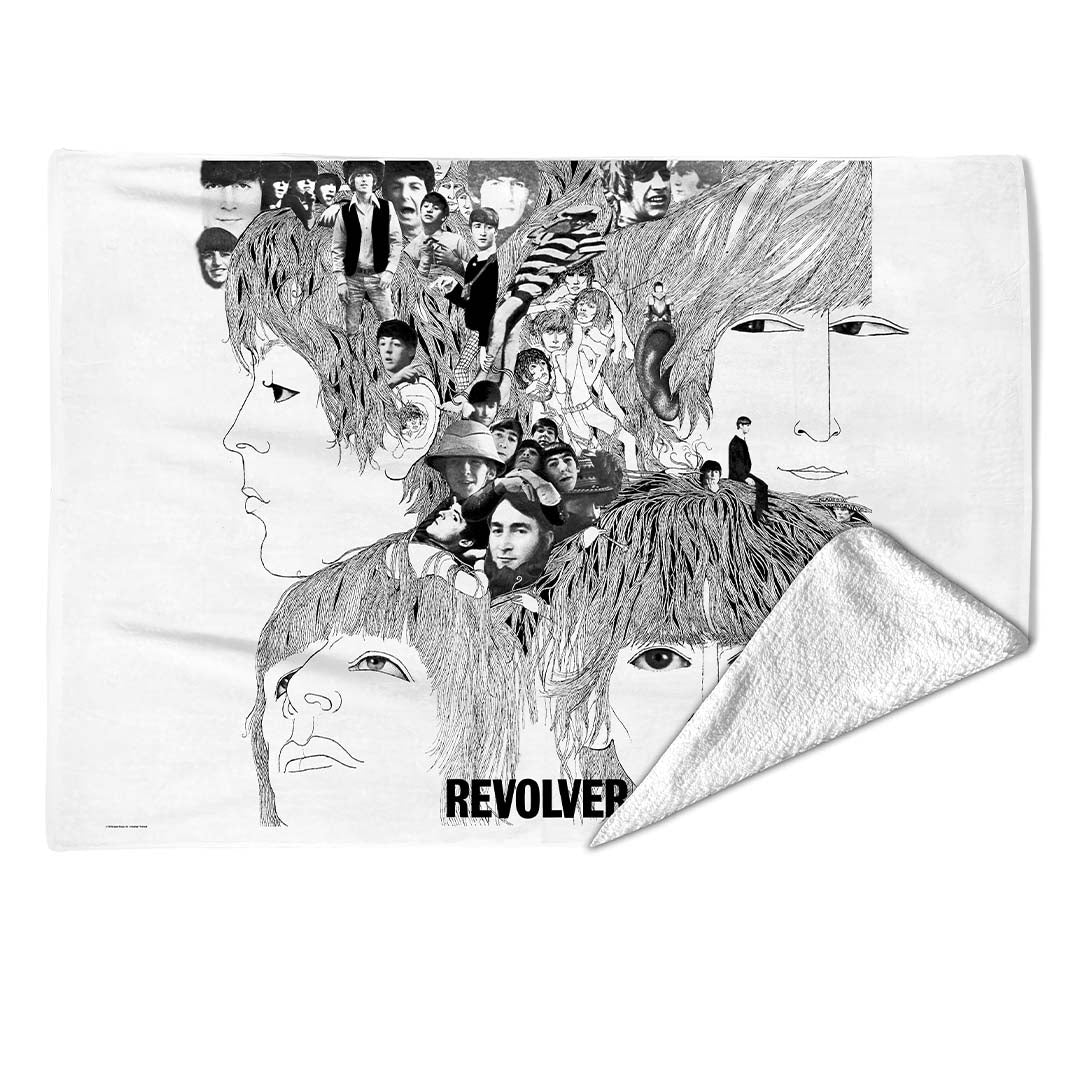 Rocksax The Beatles Sherpa Fleece Blanket - Revolver - Image 2