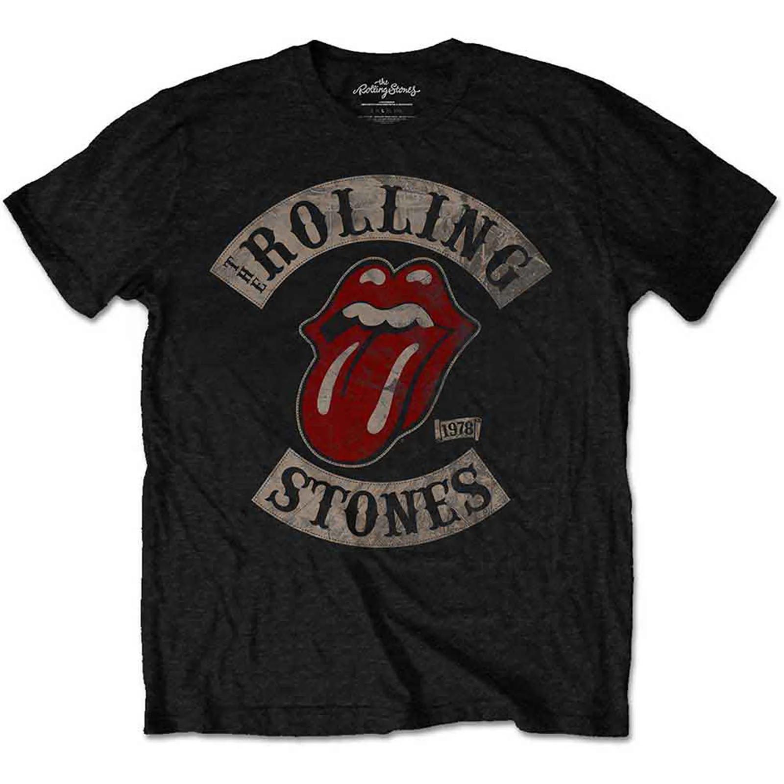 THE ROLLING STONES - TOUR 78 - Kids T-Shirt Black
