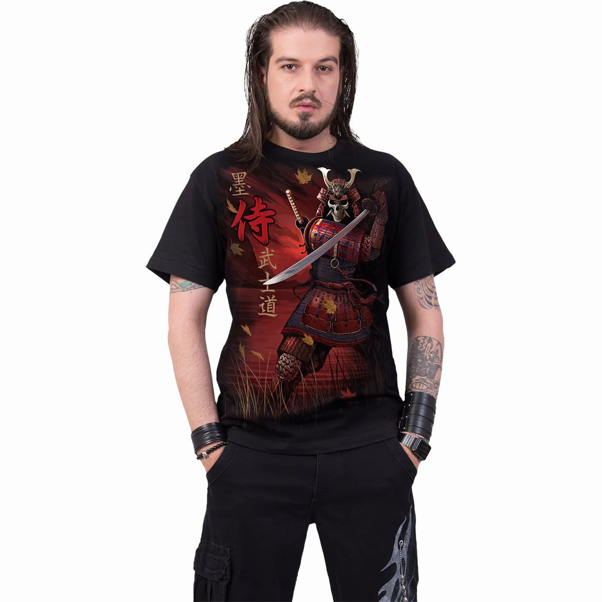 SAMURAI - T-Shirt Black - Image 3