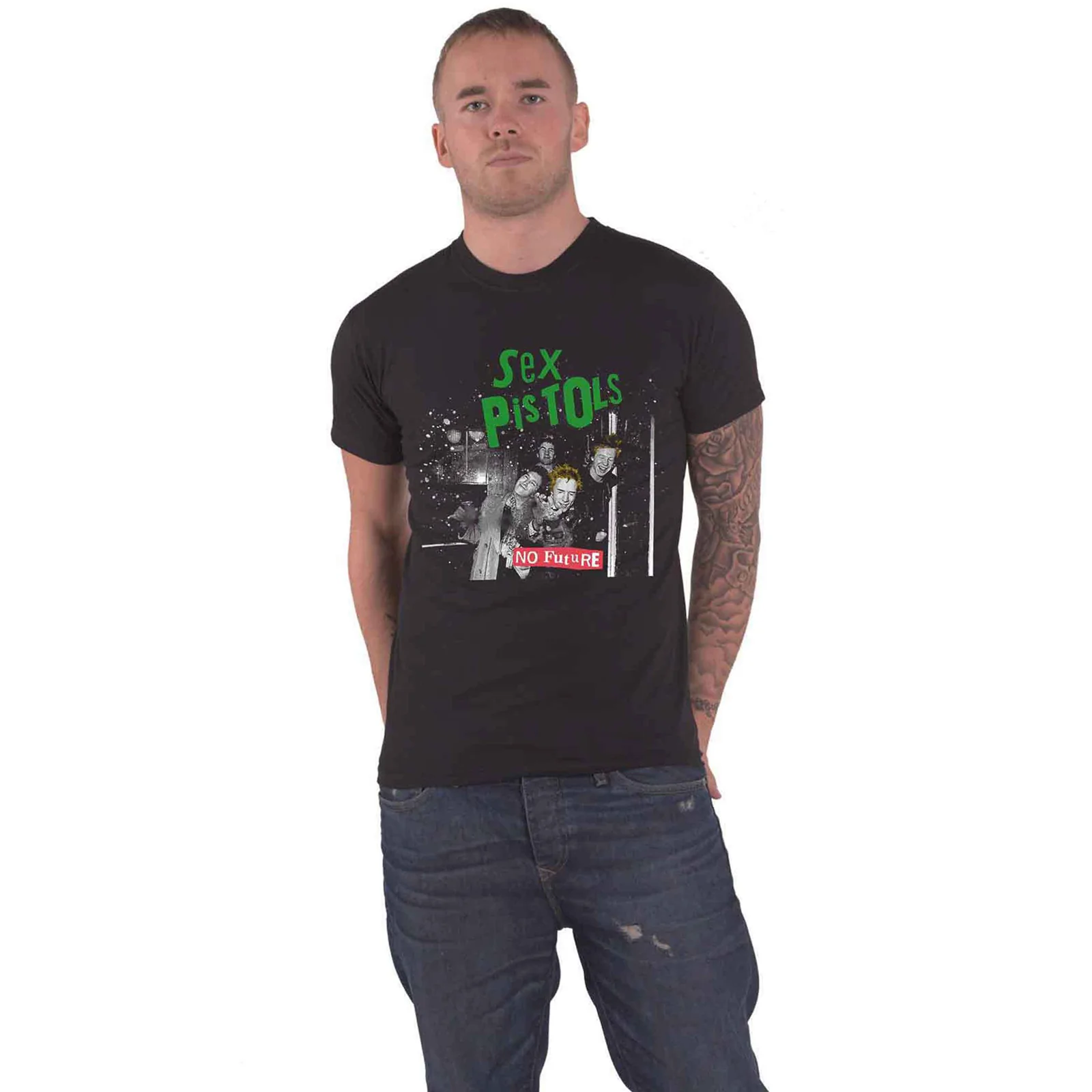 THE SEX PISTOLS - COVER PHOTO - T-Shirt Black - Image 2