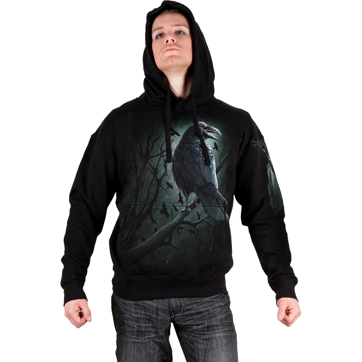 SHADOW RAVEN - Hoody Black - Image 3