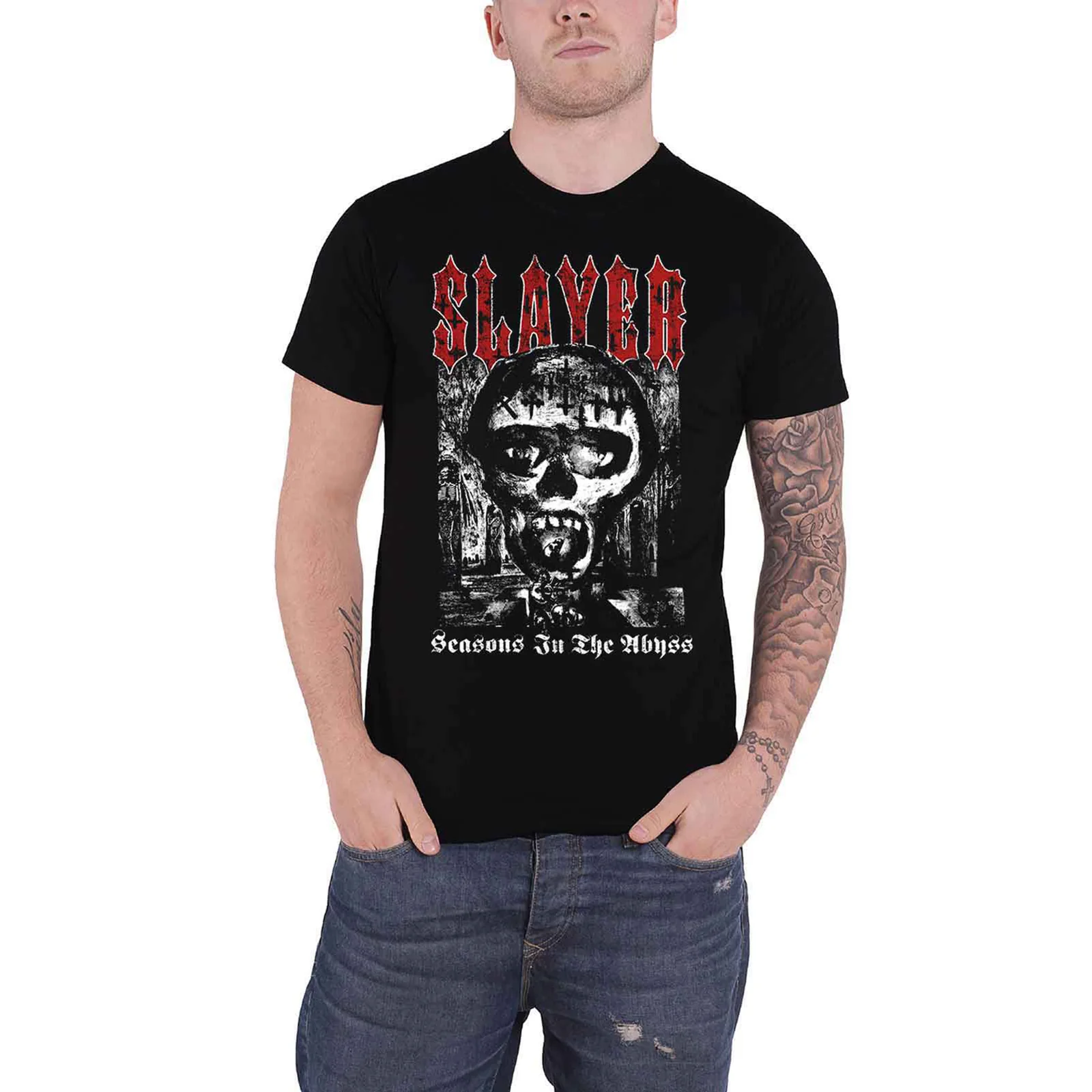 SLAYER - ACID RAIN - T-Shirt Black - Image 2