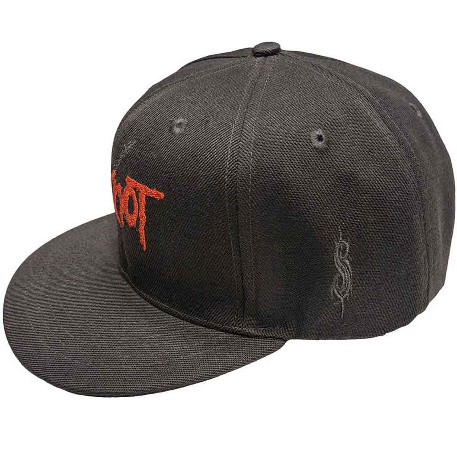 SLIPKNOT - 9 POINT STAR - Snapback Cap Grey (Side Print) - Image 2