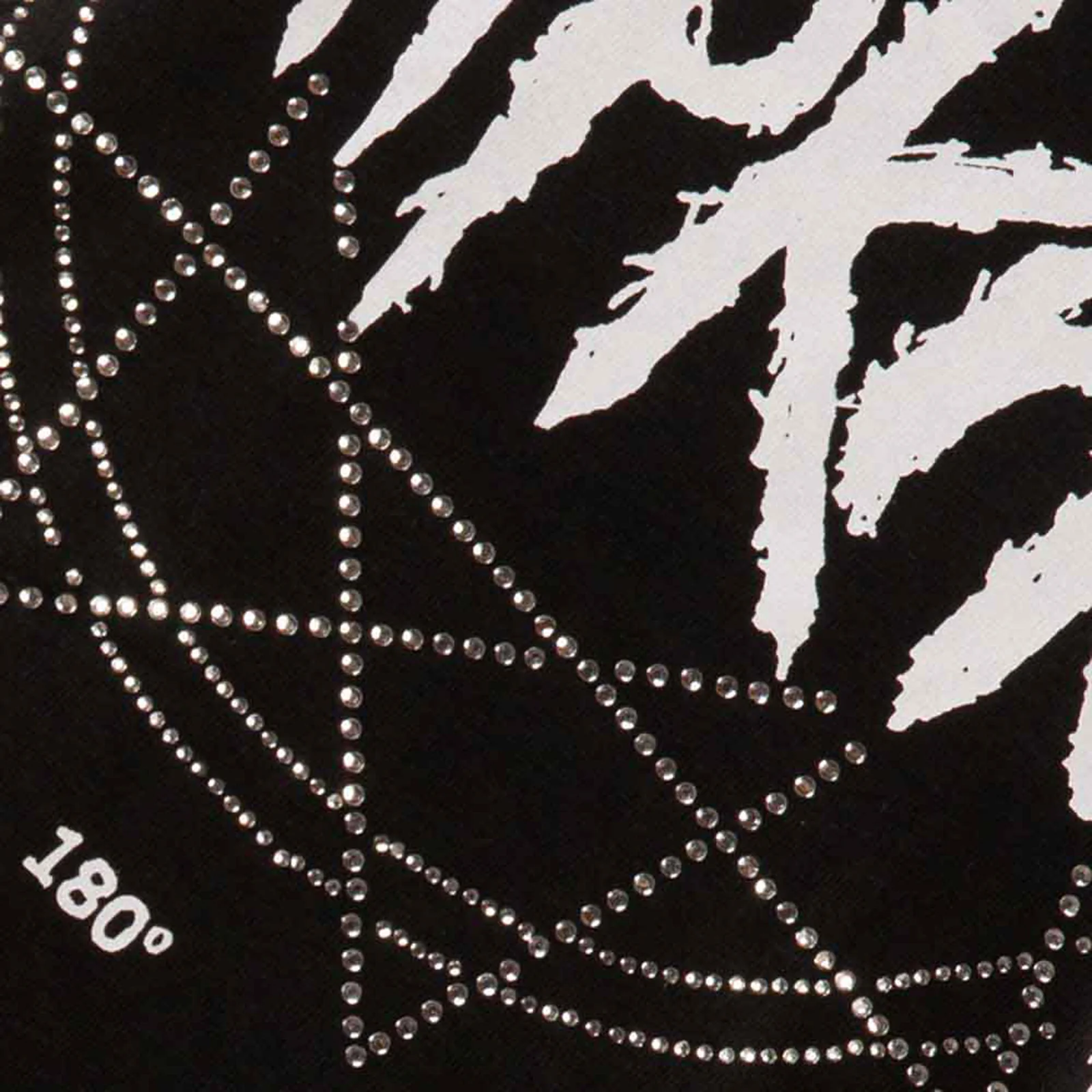 SLIPKNOT - LOGO STAR - Ladies T-Shirt Black (Embellished) - Image 3