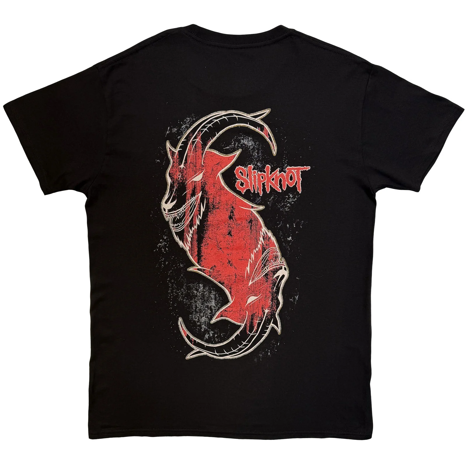 SLIPKNOT - NEW MASKS - T-Shirt Black (Back Print) - Image 2
