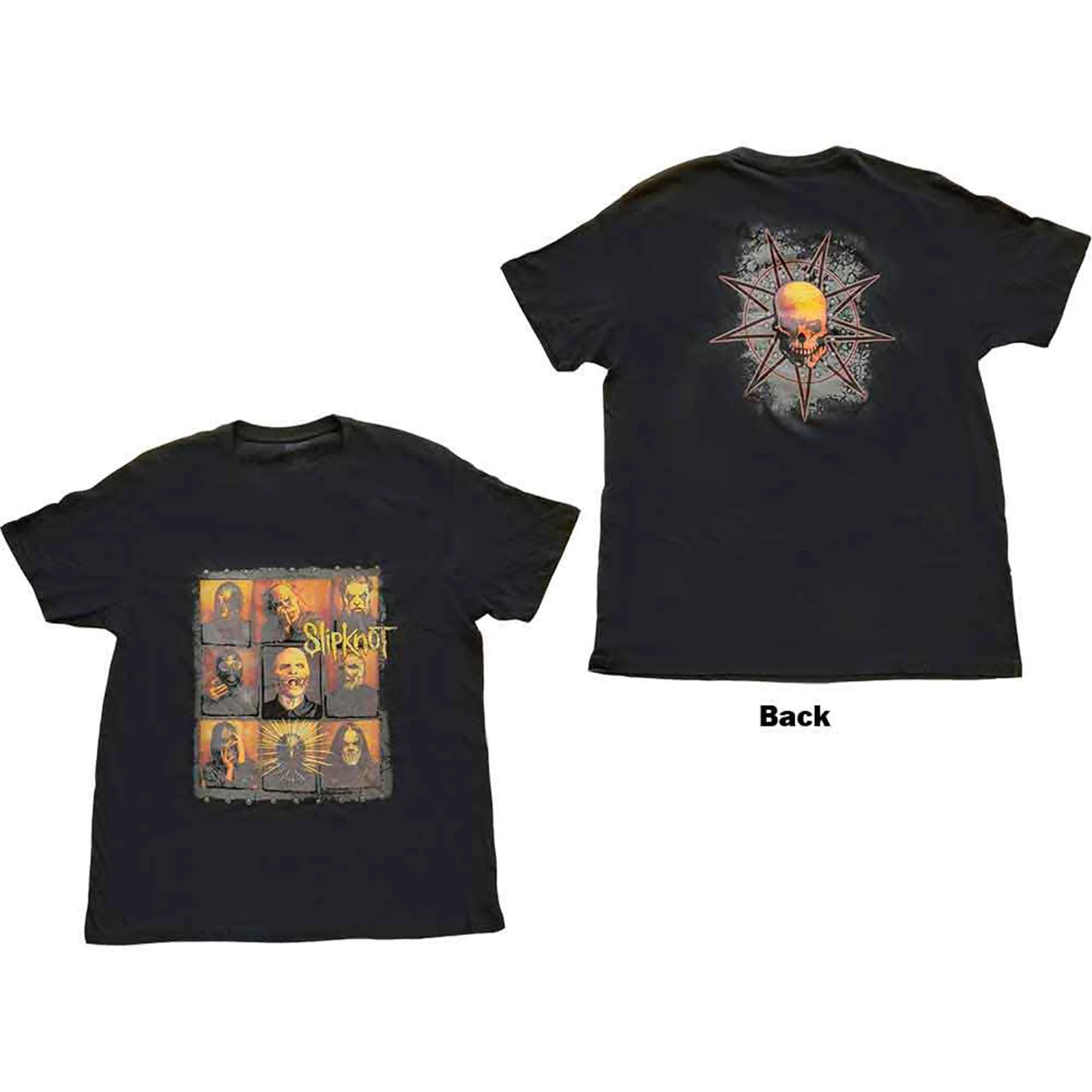 SLIPKNOT - SKEPTIC - T-Shirt Black (Back Print)