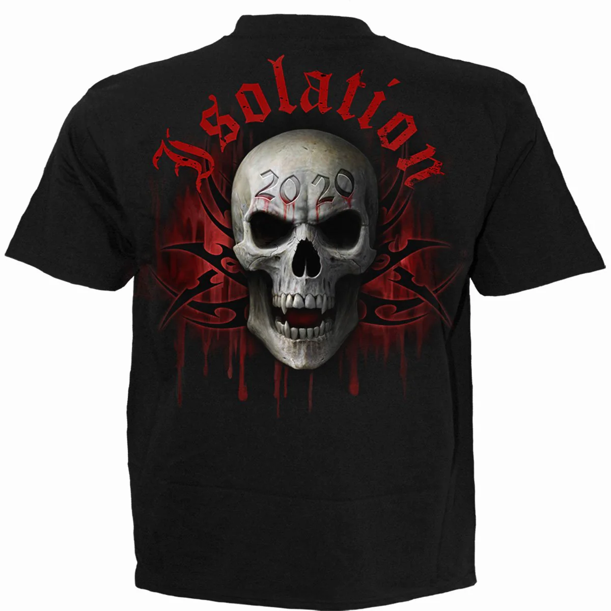 SOCIAL DISTANCE - T-Shirt Black - Image 2