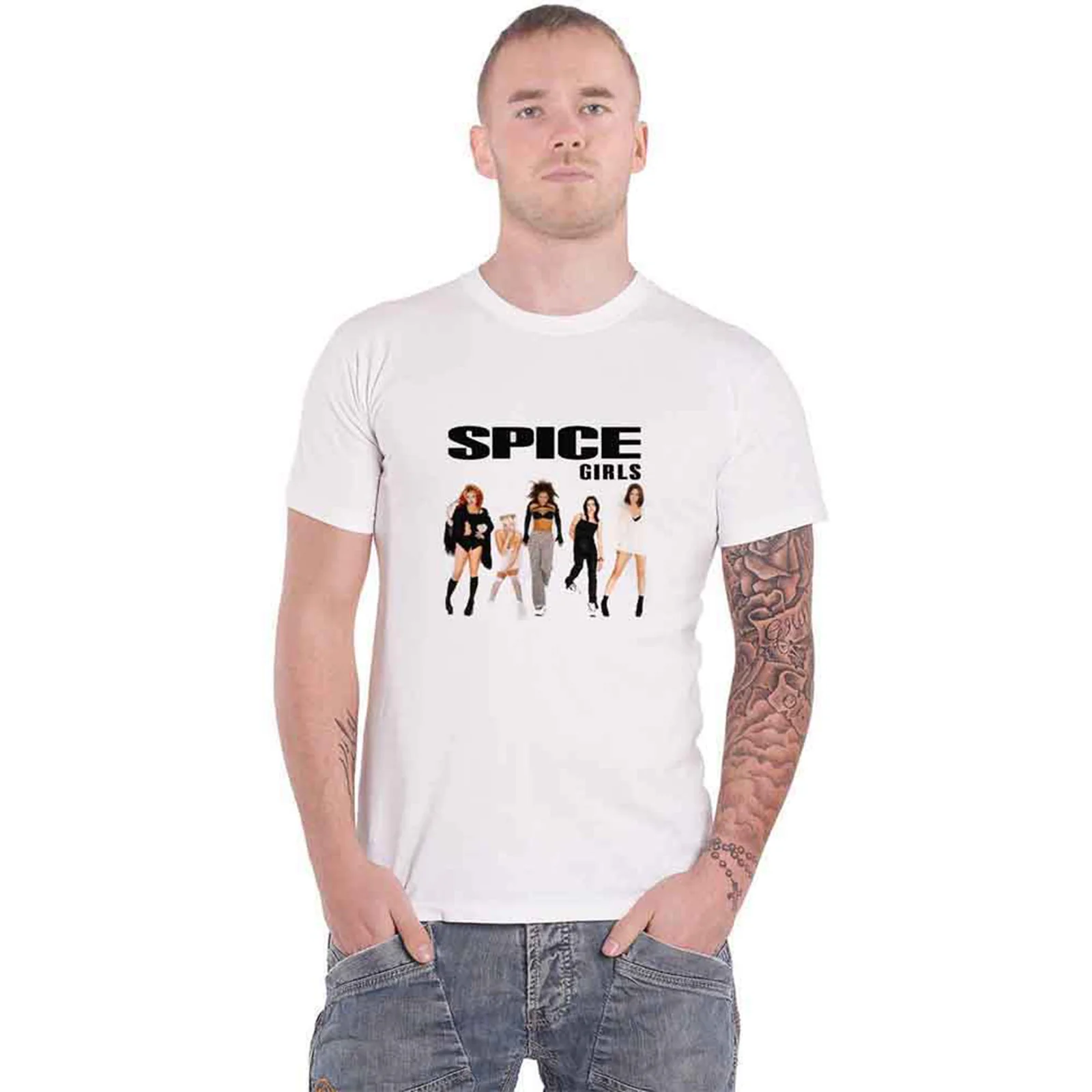 THE SPICE GIRLS - PHOTO POSES - T-Shirt White - Image 2