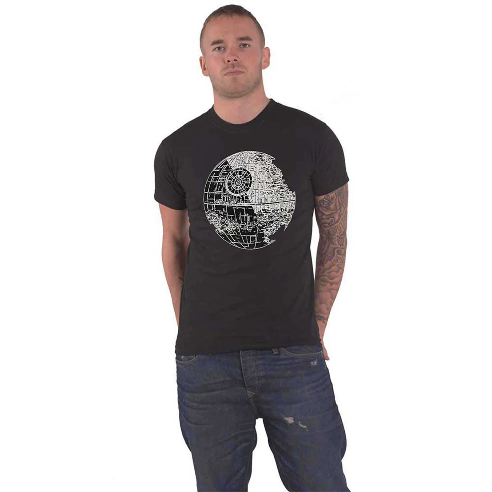 STAR WARS - DEATH STAR - T-Shirt Black - Image 2