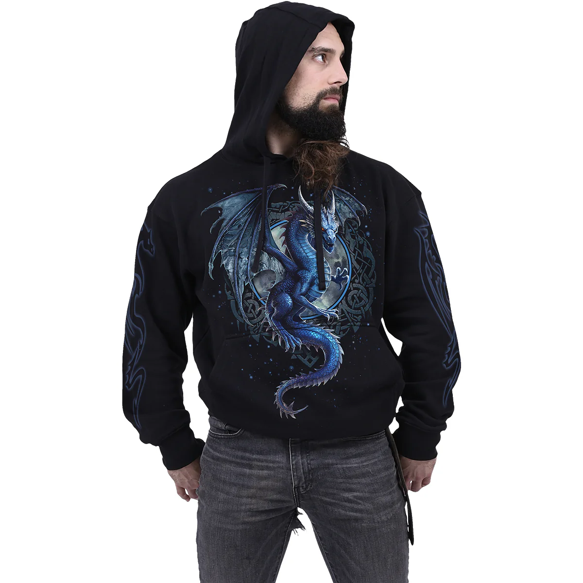 STORM DRAGON - Hoody Black - Image 3