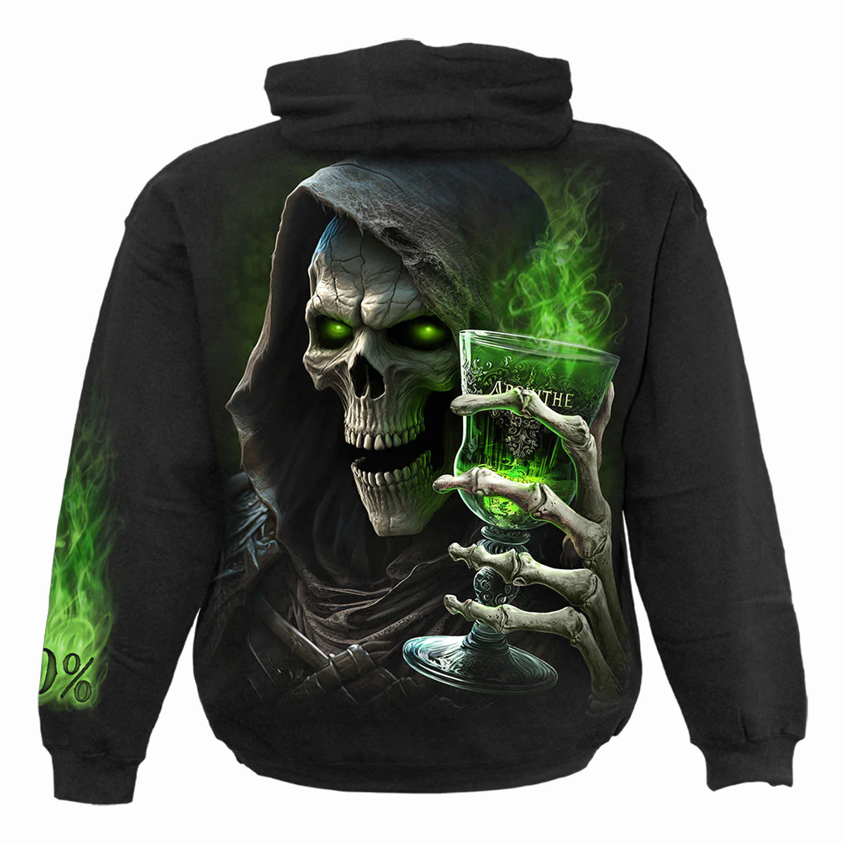 THE GREEN FAIRY - Hoody Black - Image 2