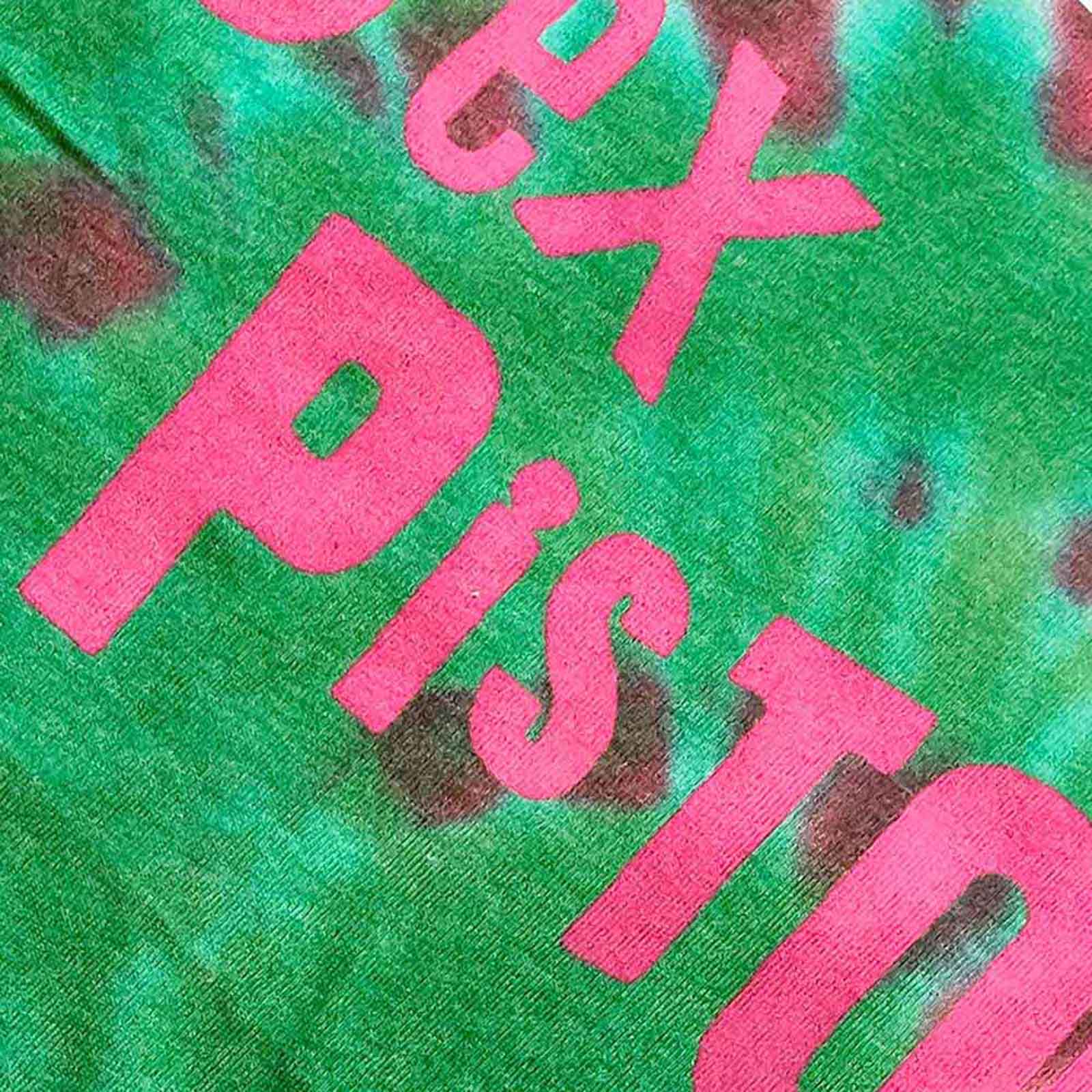 THE SEX PISTOLS - LOGO - Crop Top Green (Wash Collection) - Image 3