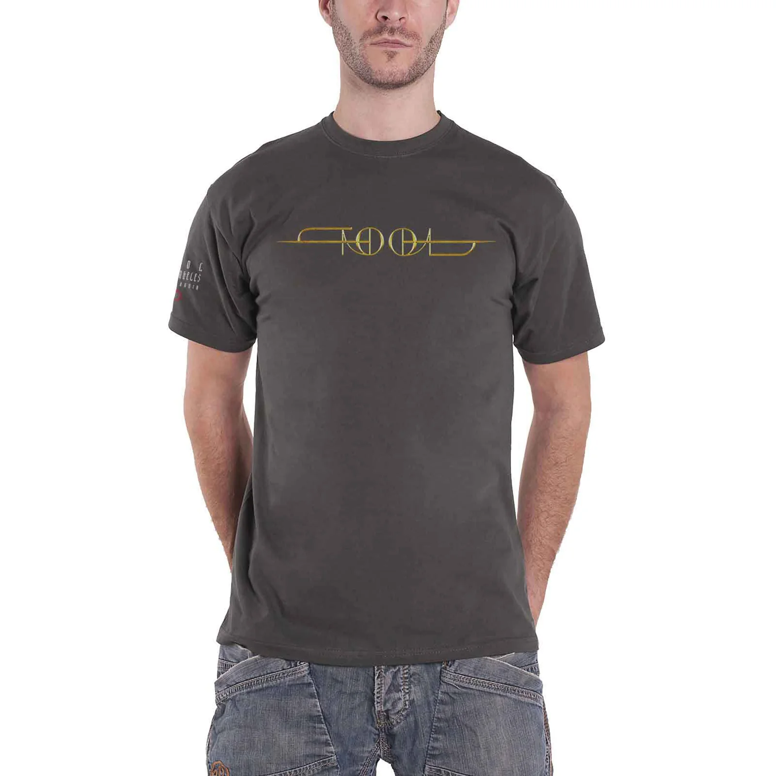 TOOL - FULL PORTRAITS - T-Shirt Grey (Back Print) - Image 3