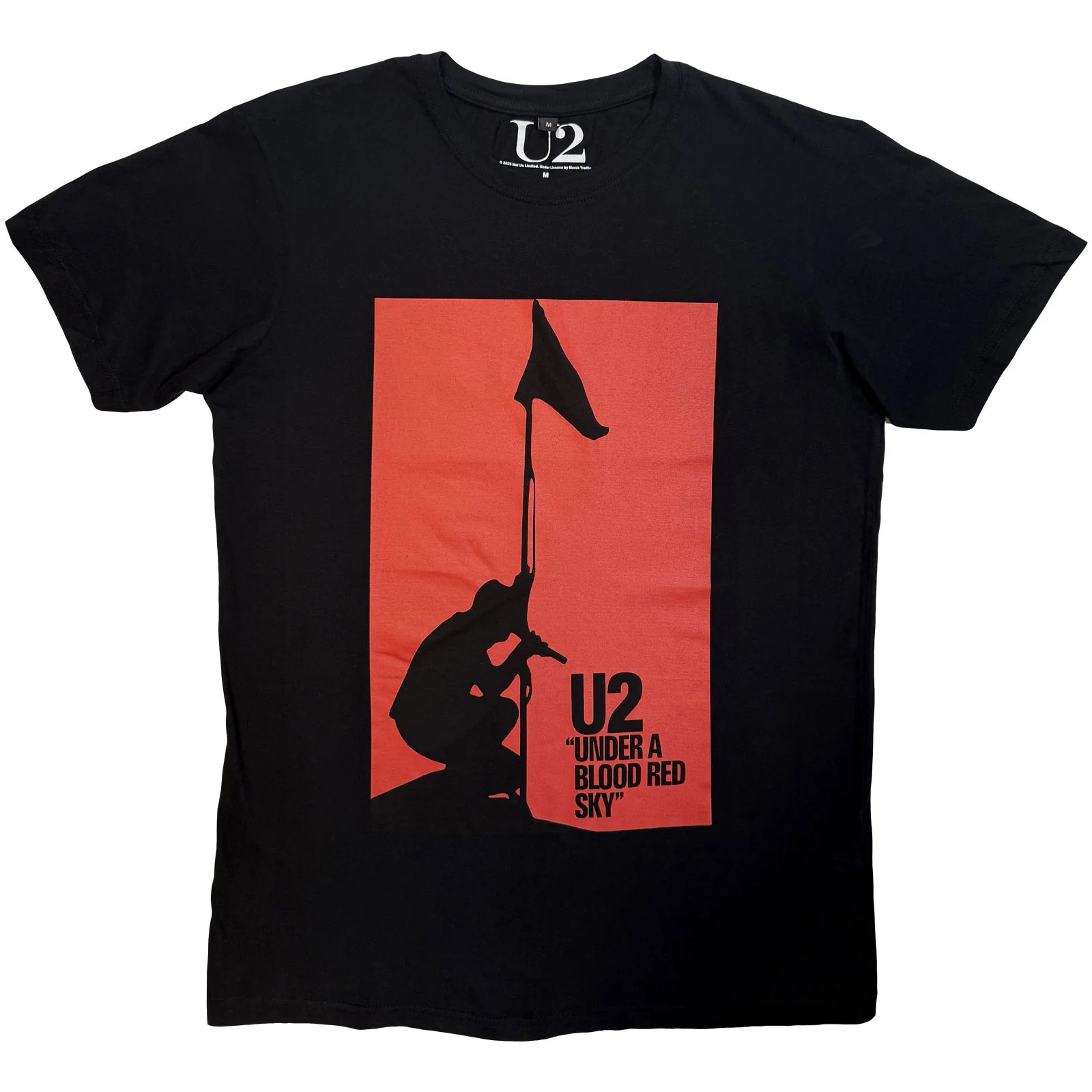 U2 - BLOOD RED SKY - Carbon T-Shirt Black