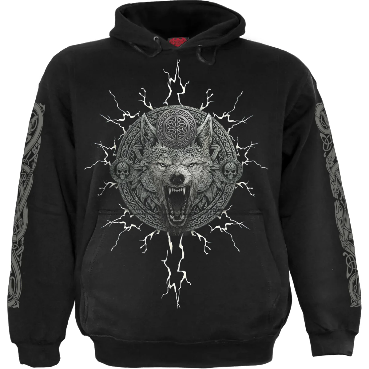 VALHALLA - Hoody Black