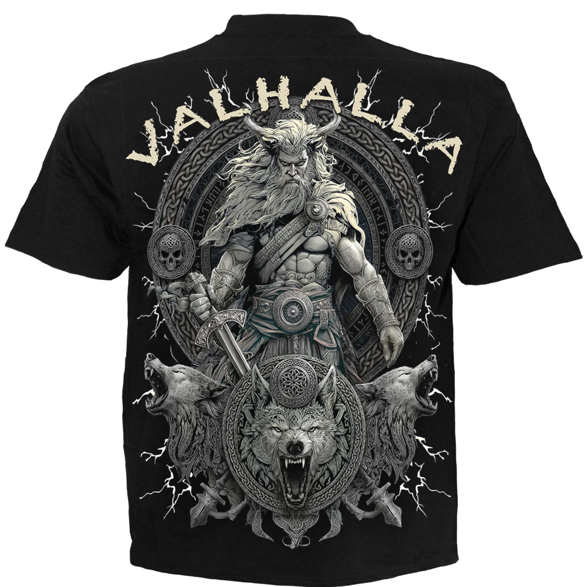 VALHALLA - T-Shirt Black - Image 2