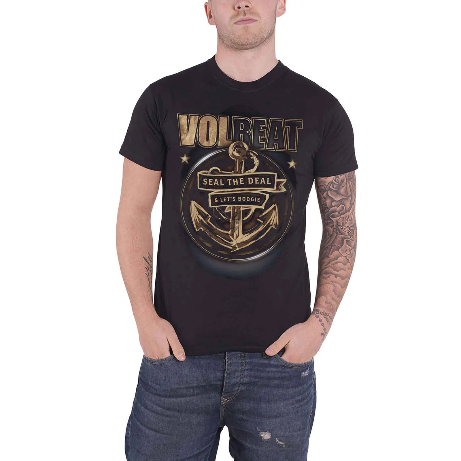 VOLBEAT - ANCHOR - T-Shirt Black - Image 2