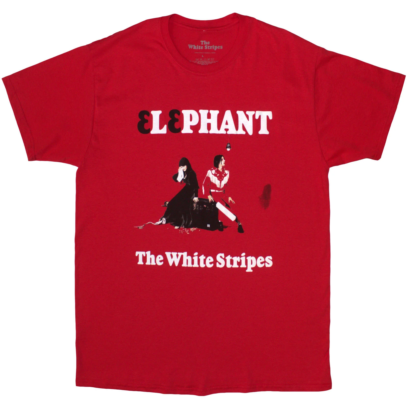 THE WHITE STRIPES - ELEPHANT - T-Shirt Red