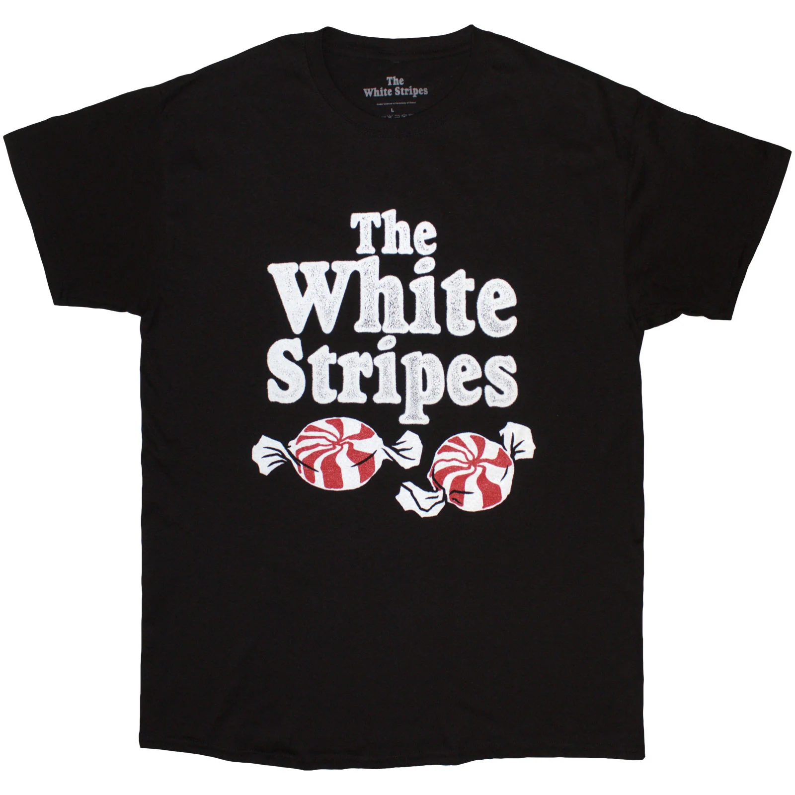 THE WHITE STRIPES - PEPPERMINTS - T-Shirt Black