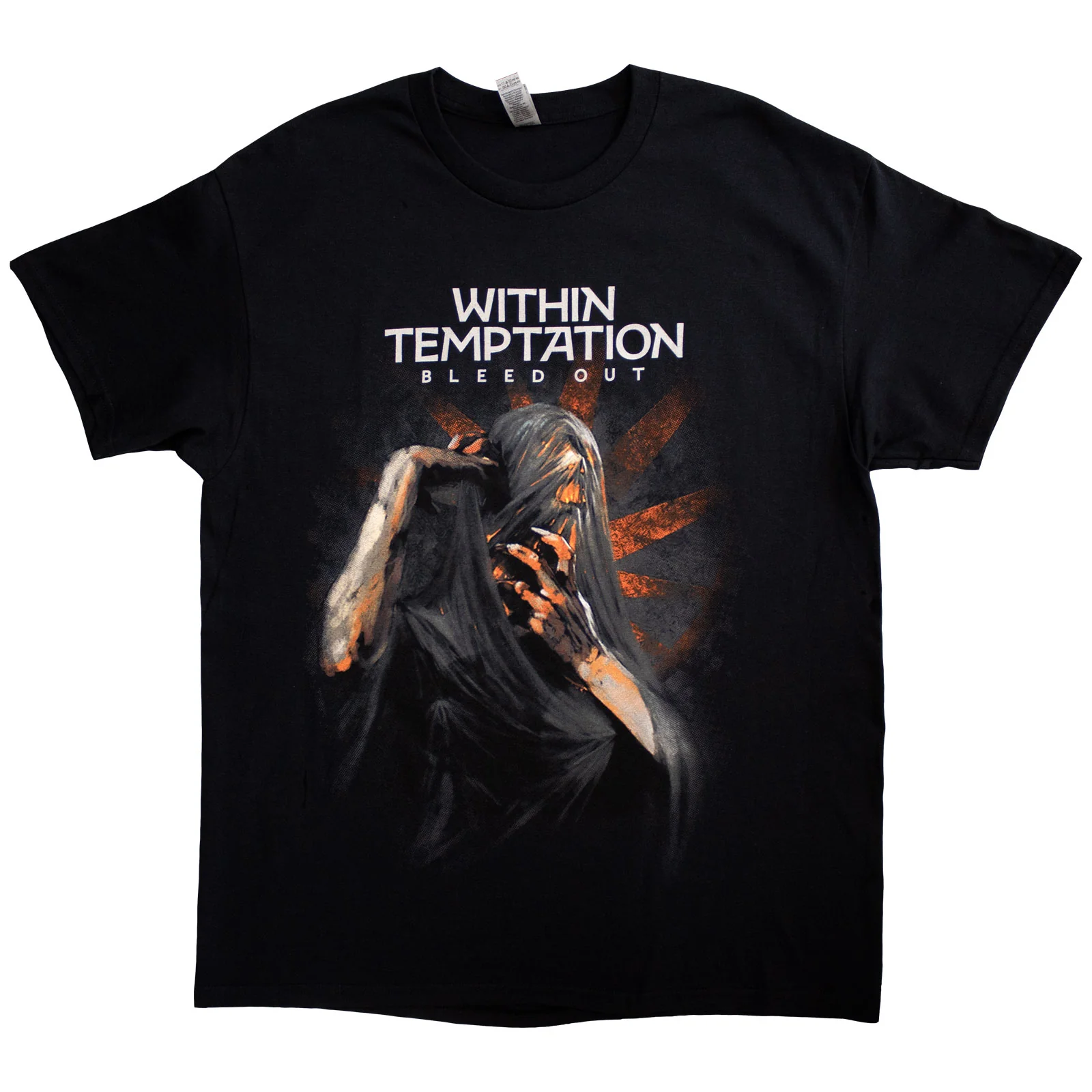 WITHIN TEMPTATION - BLEED OUT ALBUM - T-Shirt Black (Back Print)