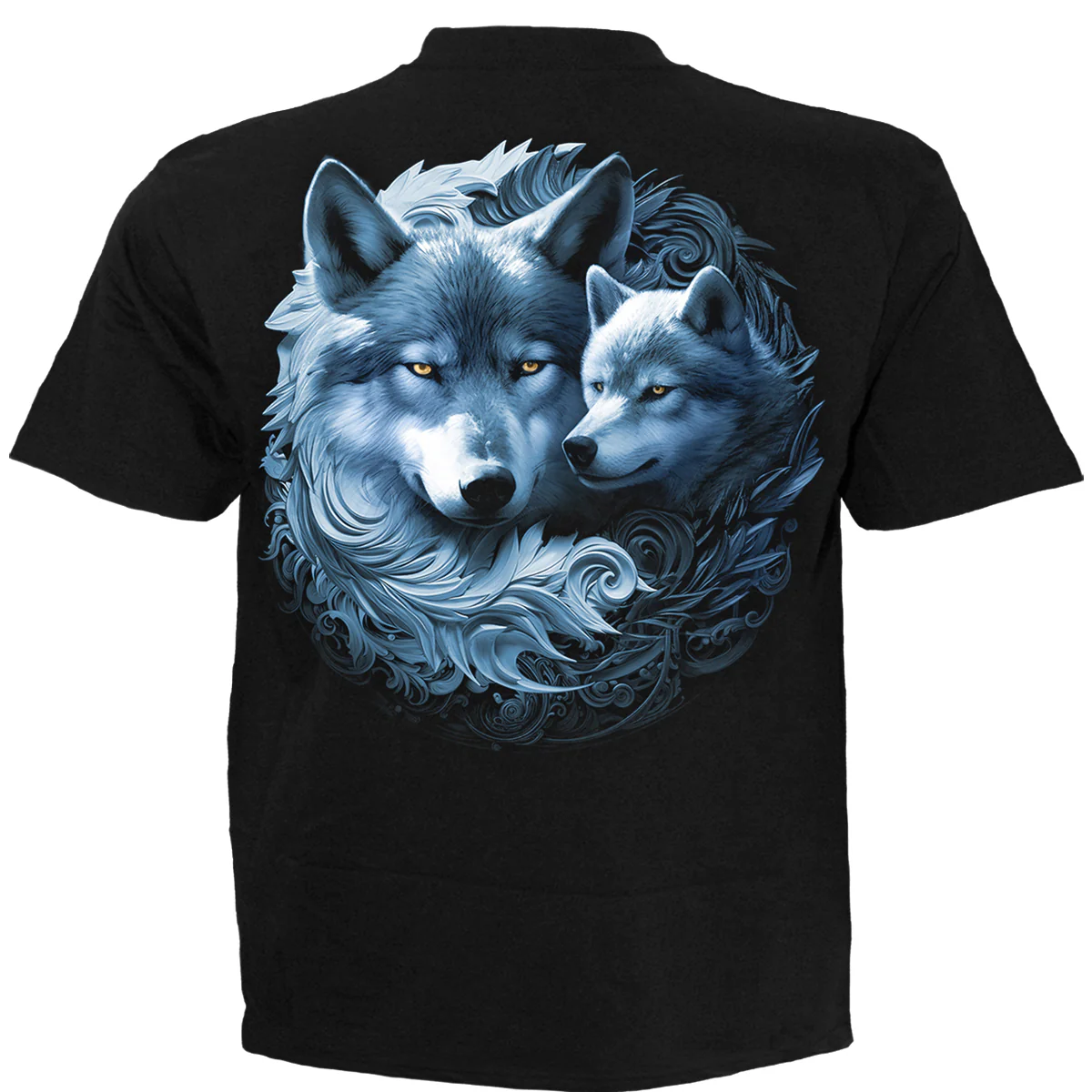 WOLF GUARDIAN - T-Shirt Black - Image 2